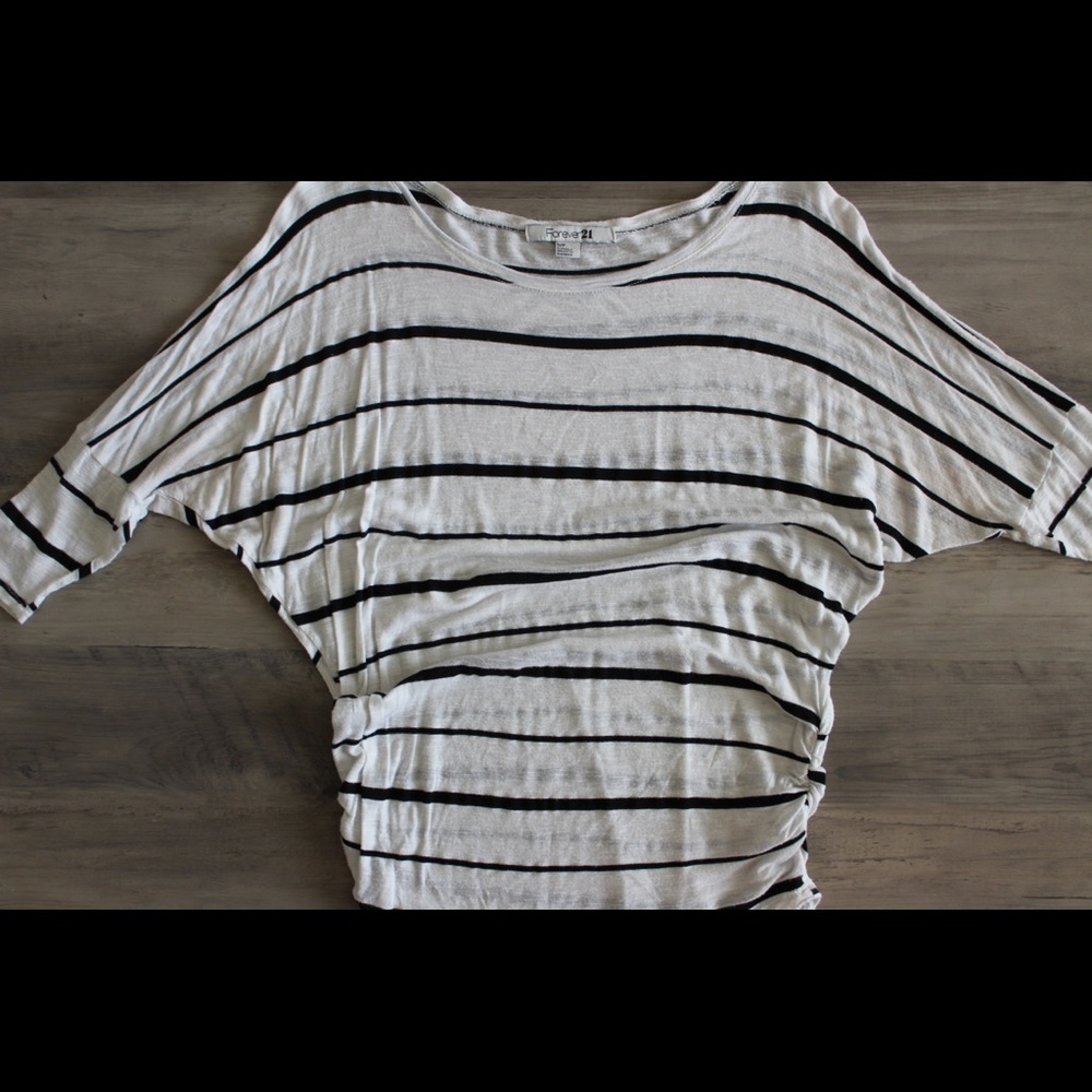 Striped Dolman Top